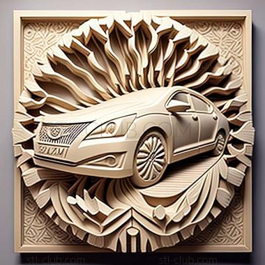 3D model Suzuki Kizashi (STL)